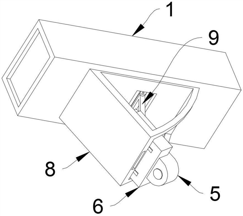 Water mist freezing prevention probe for remote sensing surveying and mapping of unmanned aerial vehicle and use method of probe