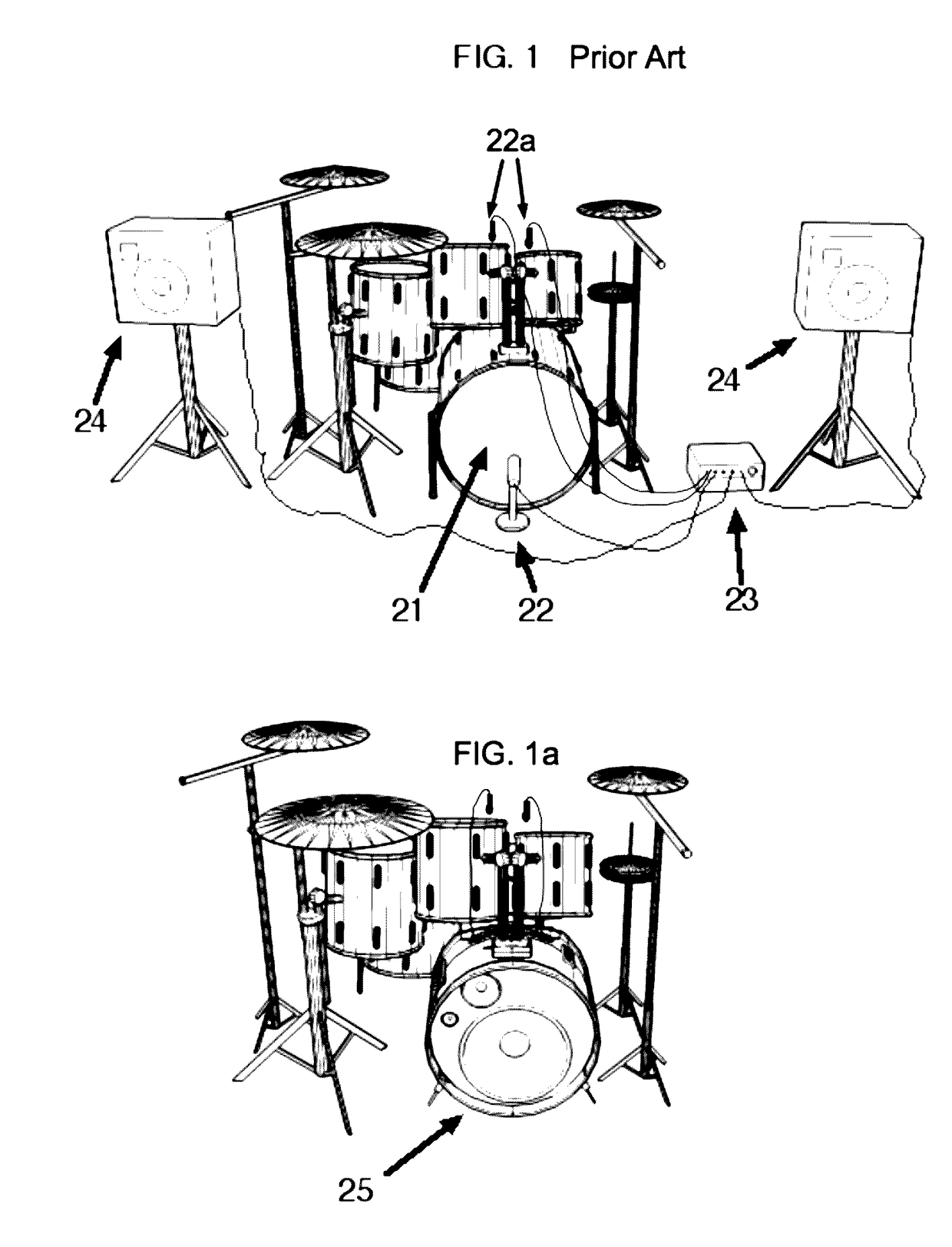 Acoustic-to-Electronic Bass Drum Conversion Kit