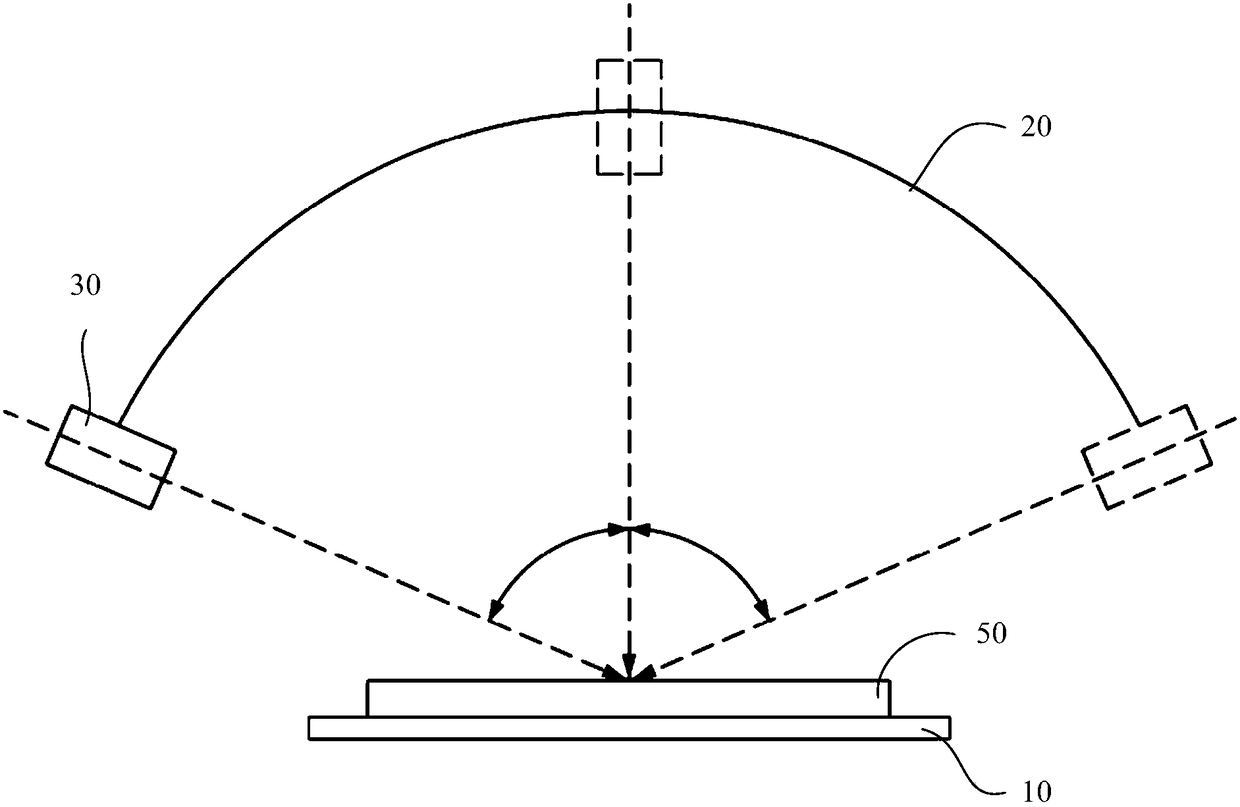 Visual angle measuring method of liquid crystal display device