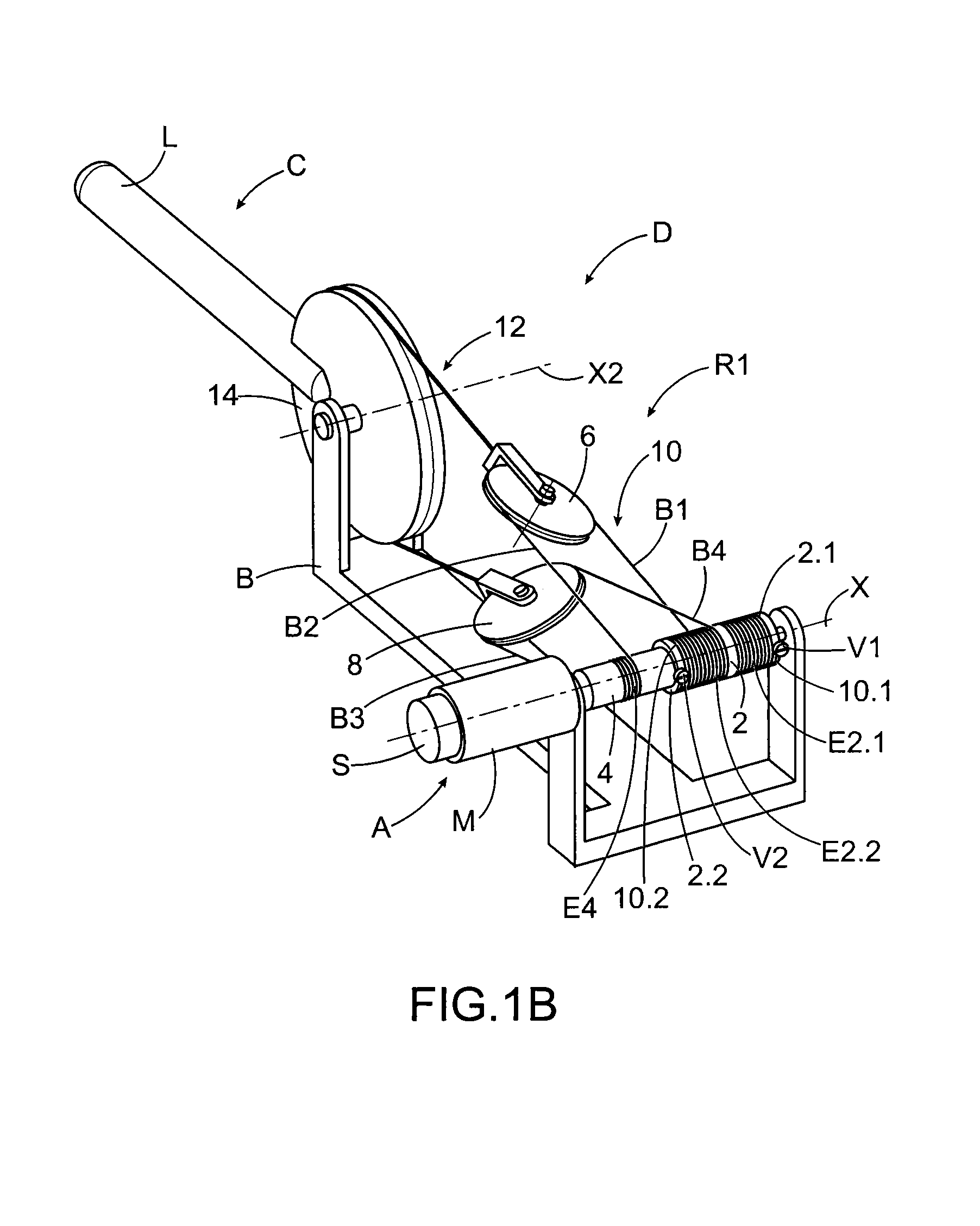Reducing device having a high reduction ratio, robot and haptic interface comprising at least one such reducing device