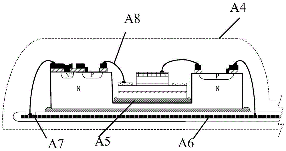 A light detection implantable sensor, its manufacturing method and its control system