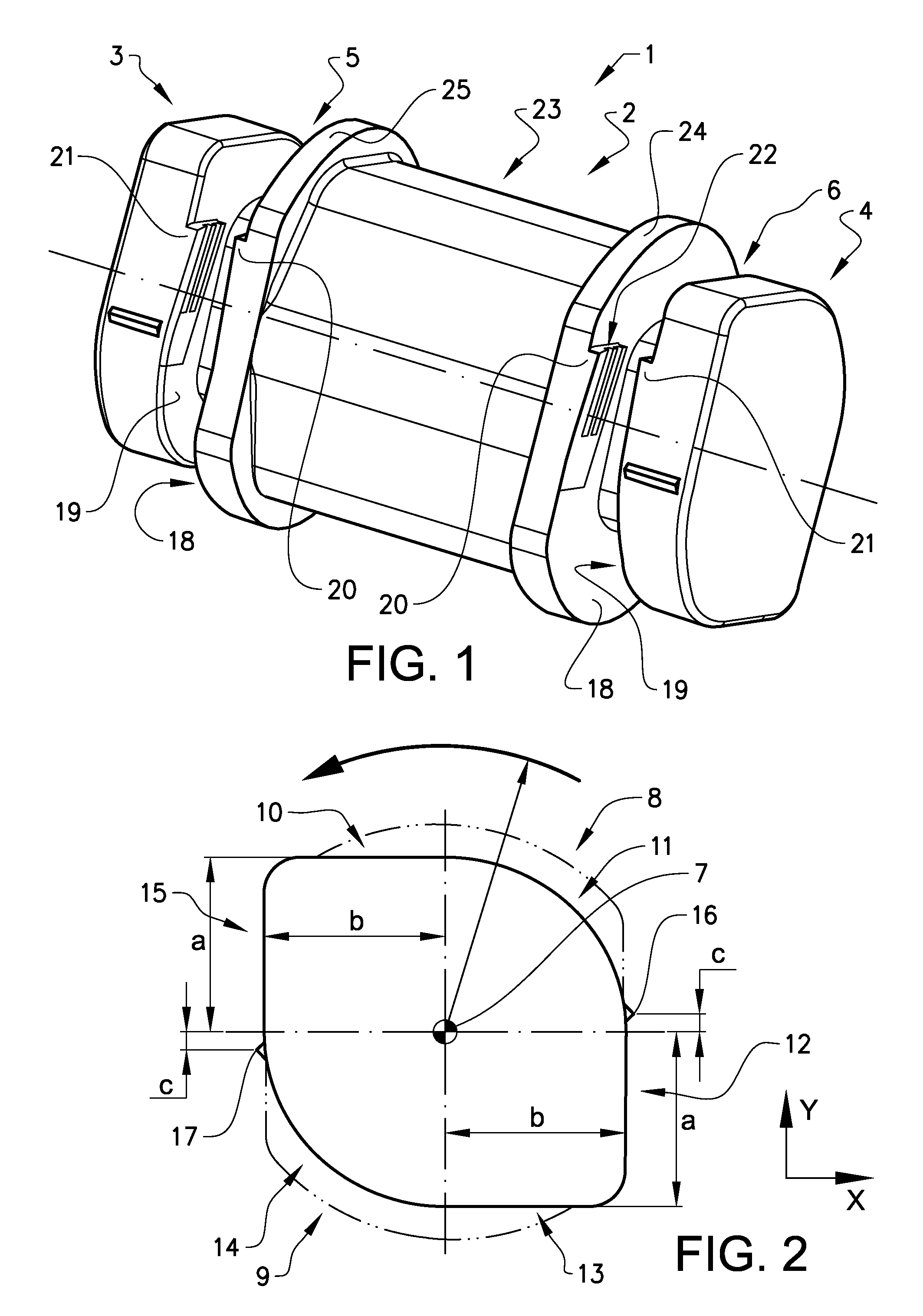 Conveyor beam