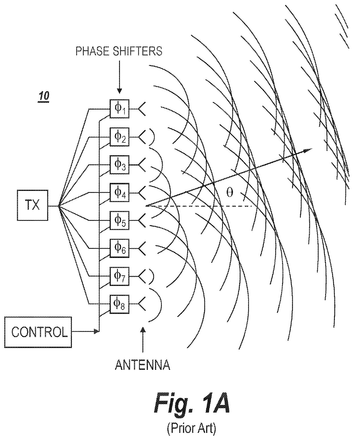 Cellular communication systems having antenna arrays therein with enhanced half power beam width (HPBW) control