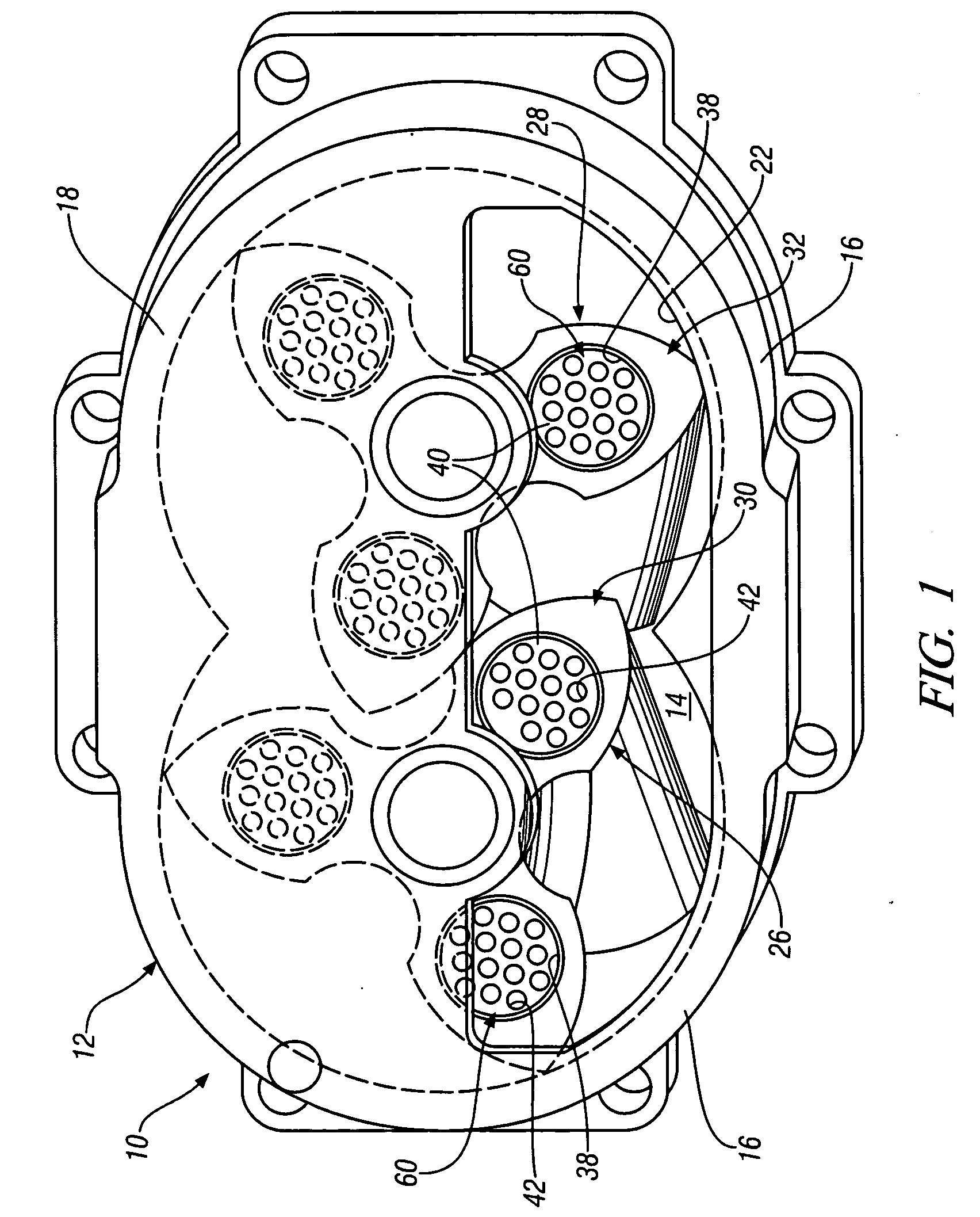 Integral rotor noise attenuators