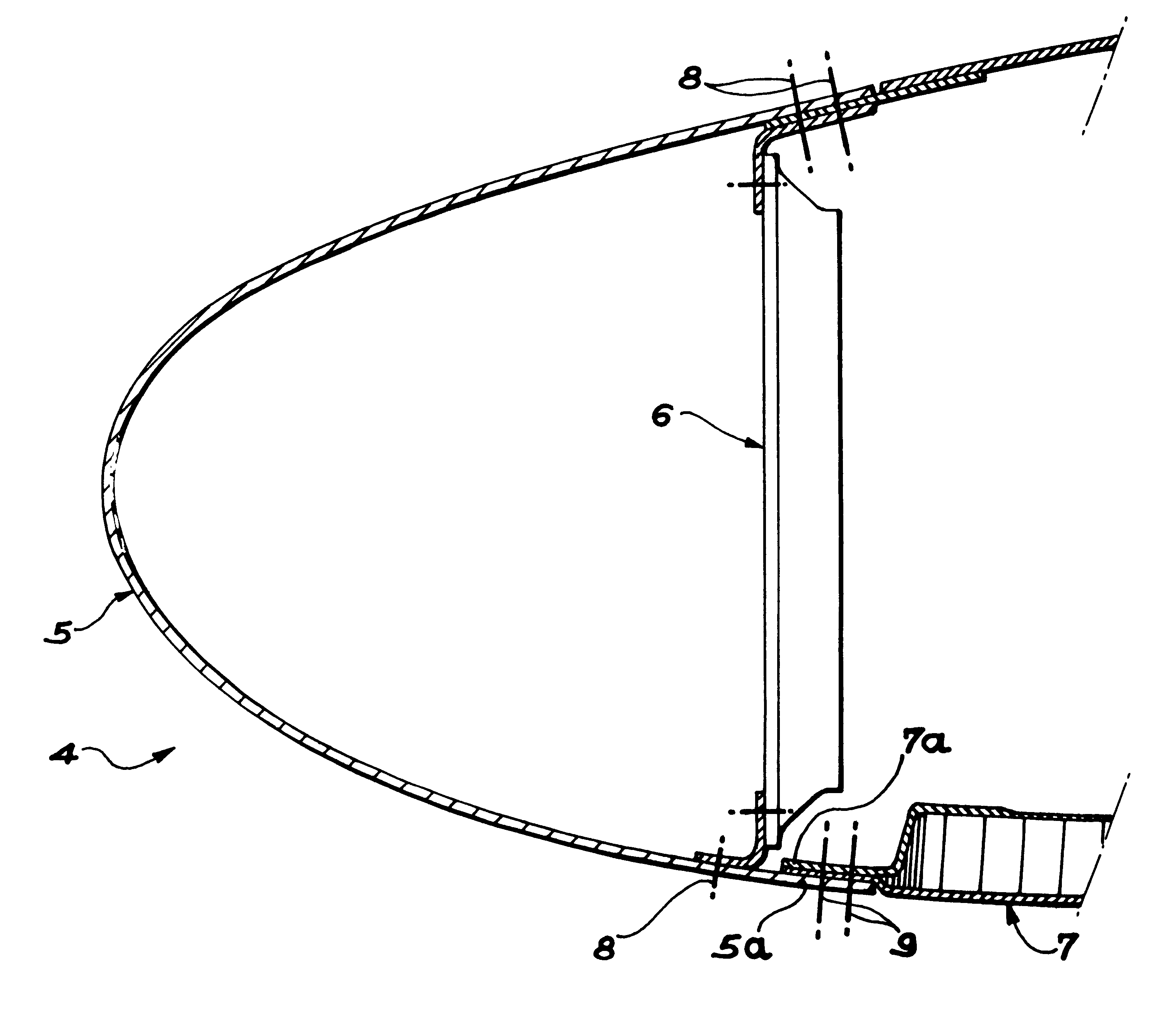Air intake structure for aircraft engine
