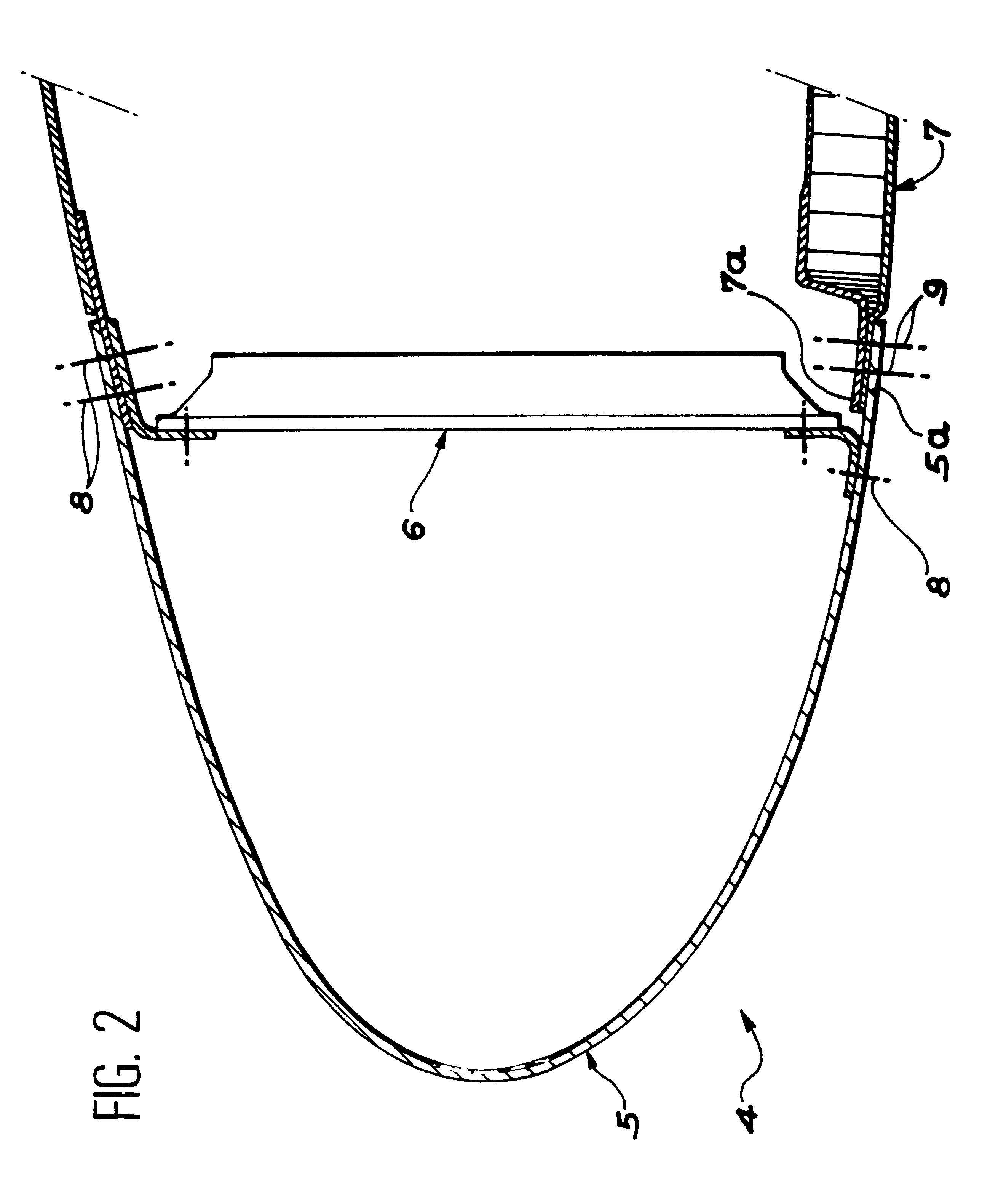 Air intake structure for aircraft engine