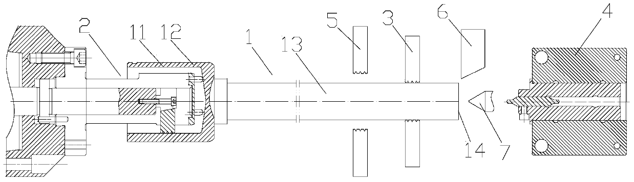 Three-pin shaft fork processing technology