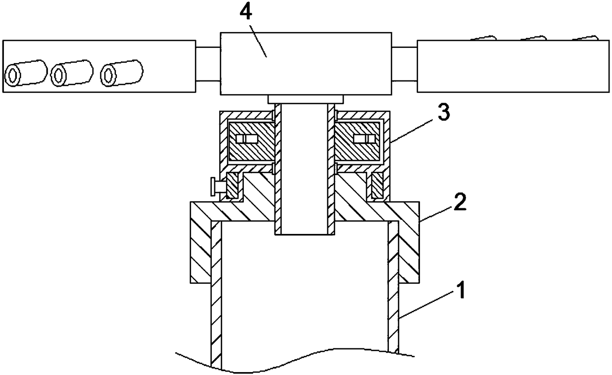 Speed-adjusting-type self-rotating nozzle