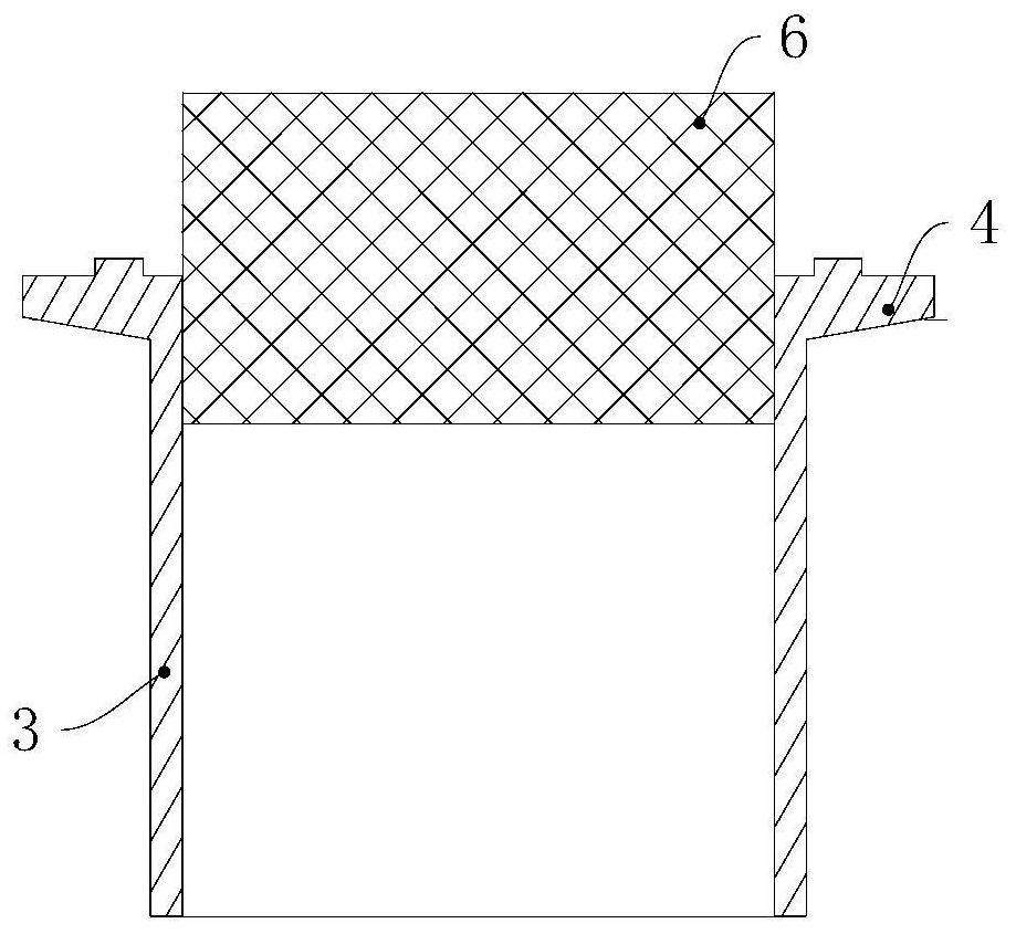 Plugging cover for vent pipe joint of turbine casing of aero-engine