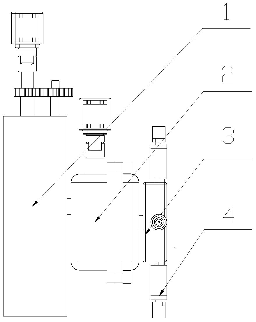 A glass cutting machine tool holder mechanism