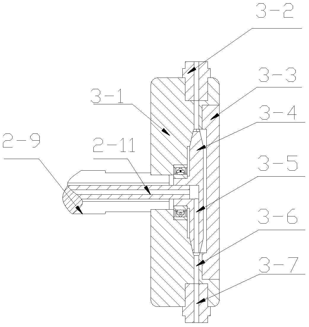 A glass cutting machine tool holder mechanism