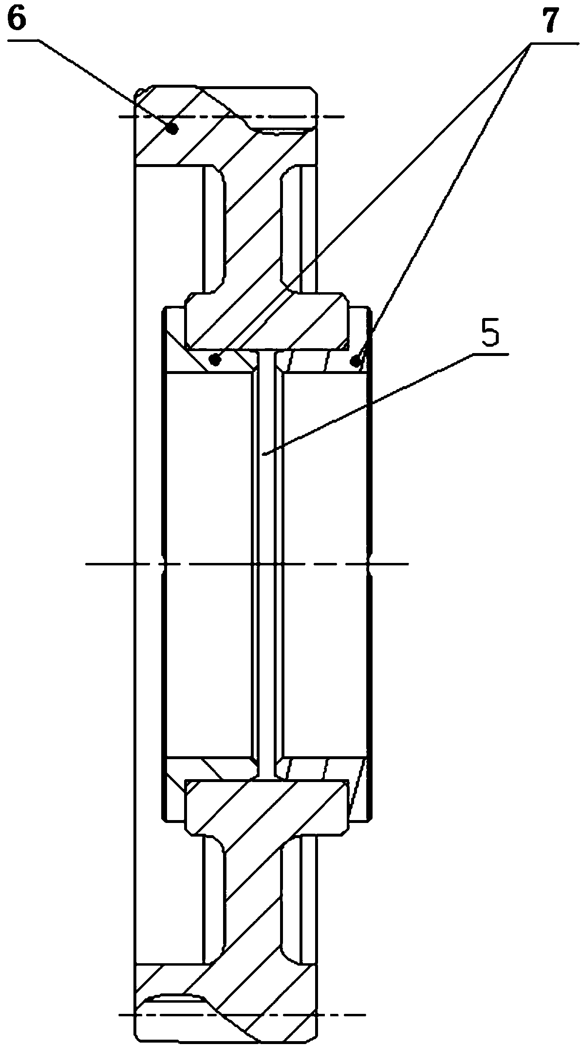 Hydraulic pump idle gear component