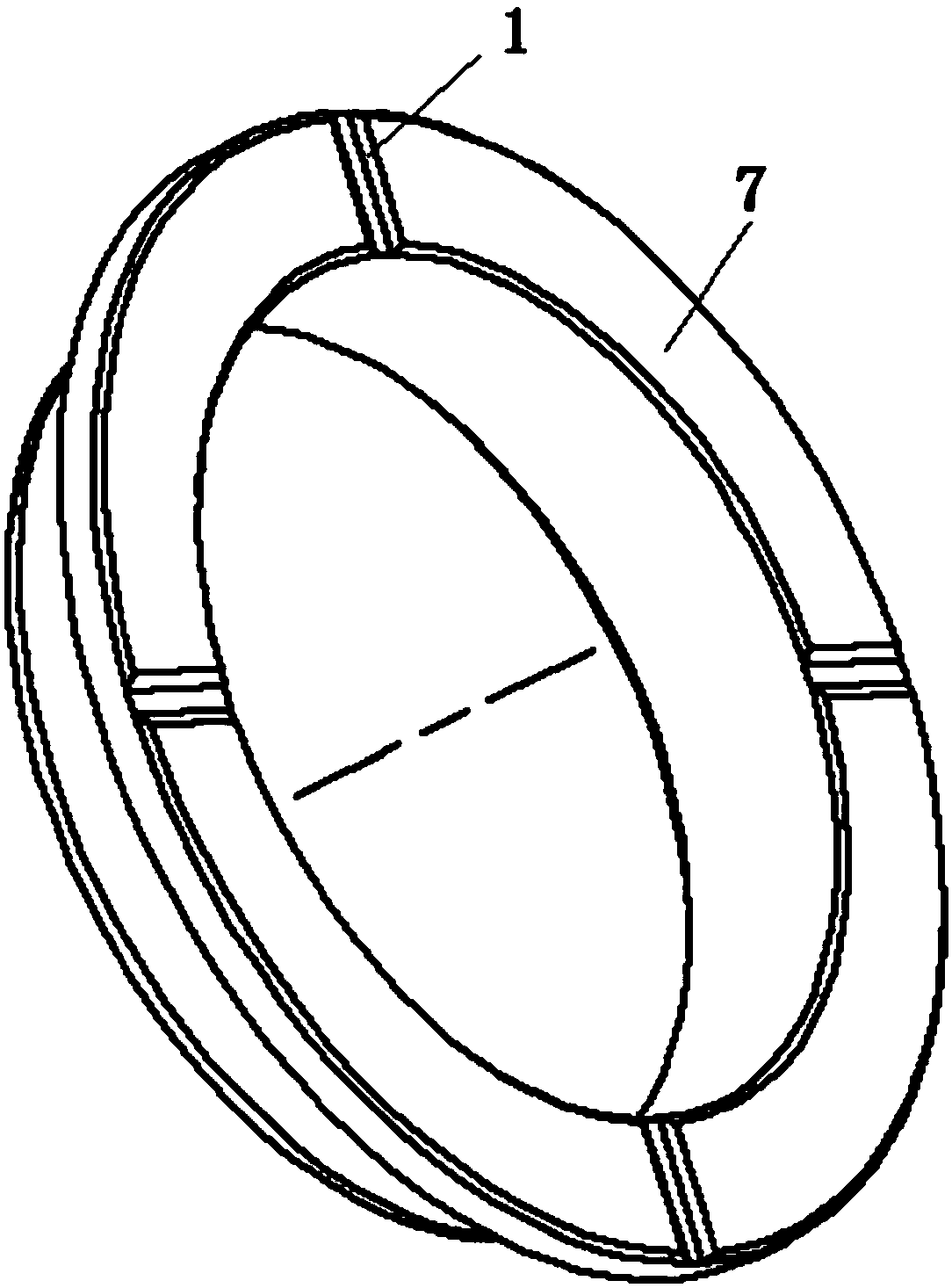 Hydraulic pump idle gear component