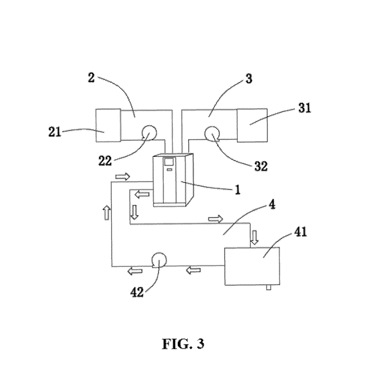 Heat pump system, heat pump unit using the same, and method for controlling multiple functional modes thereof