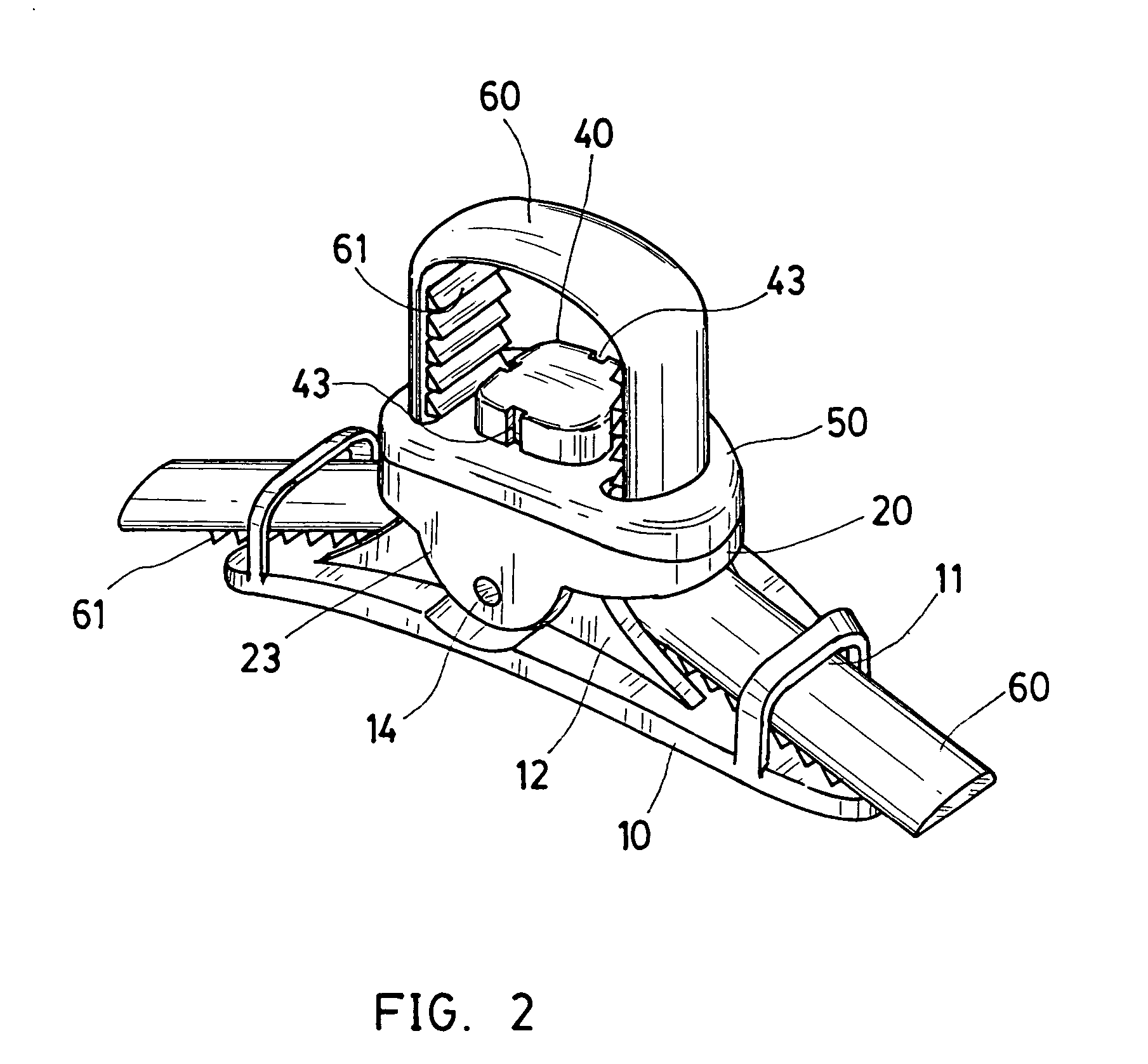 Belted adjuster