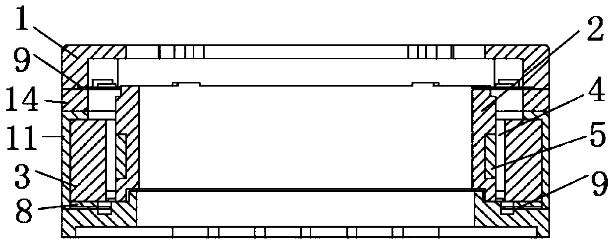 Anti-jittering lens driving device