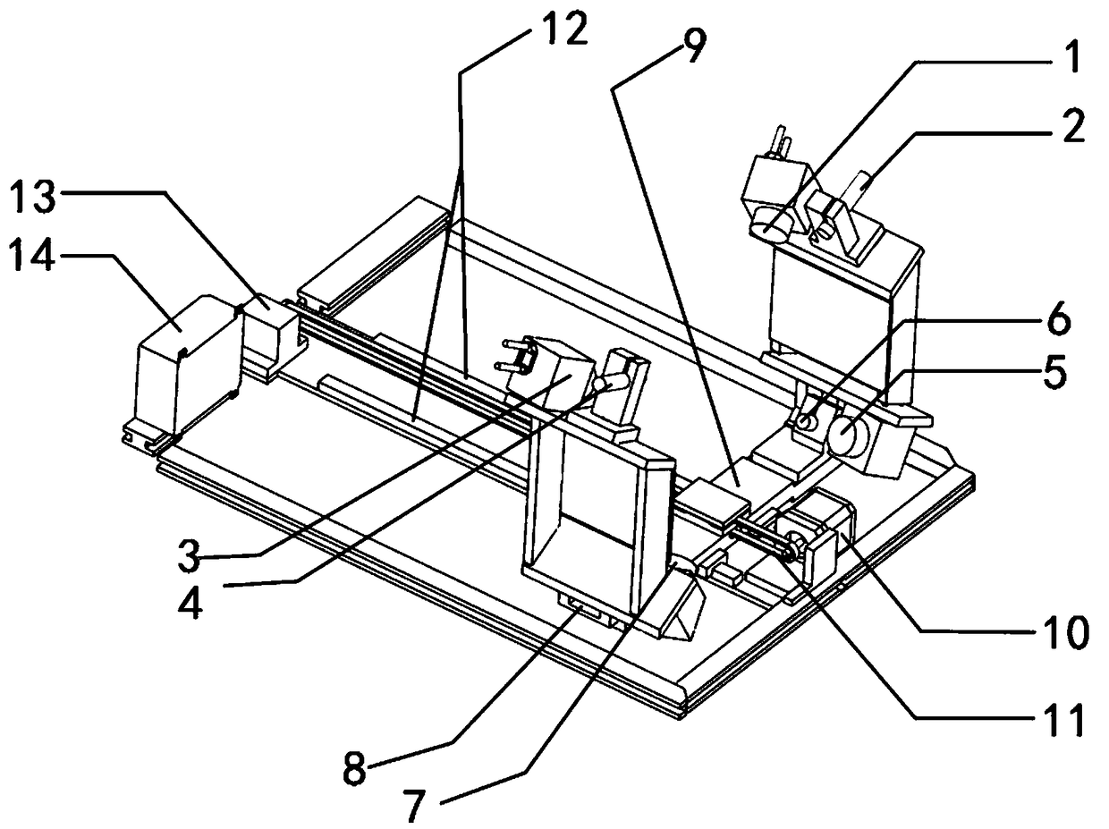 Full-foot three-dimensional data scanning device and method