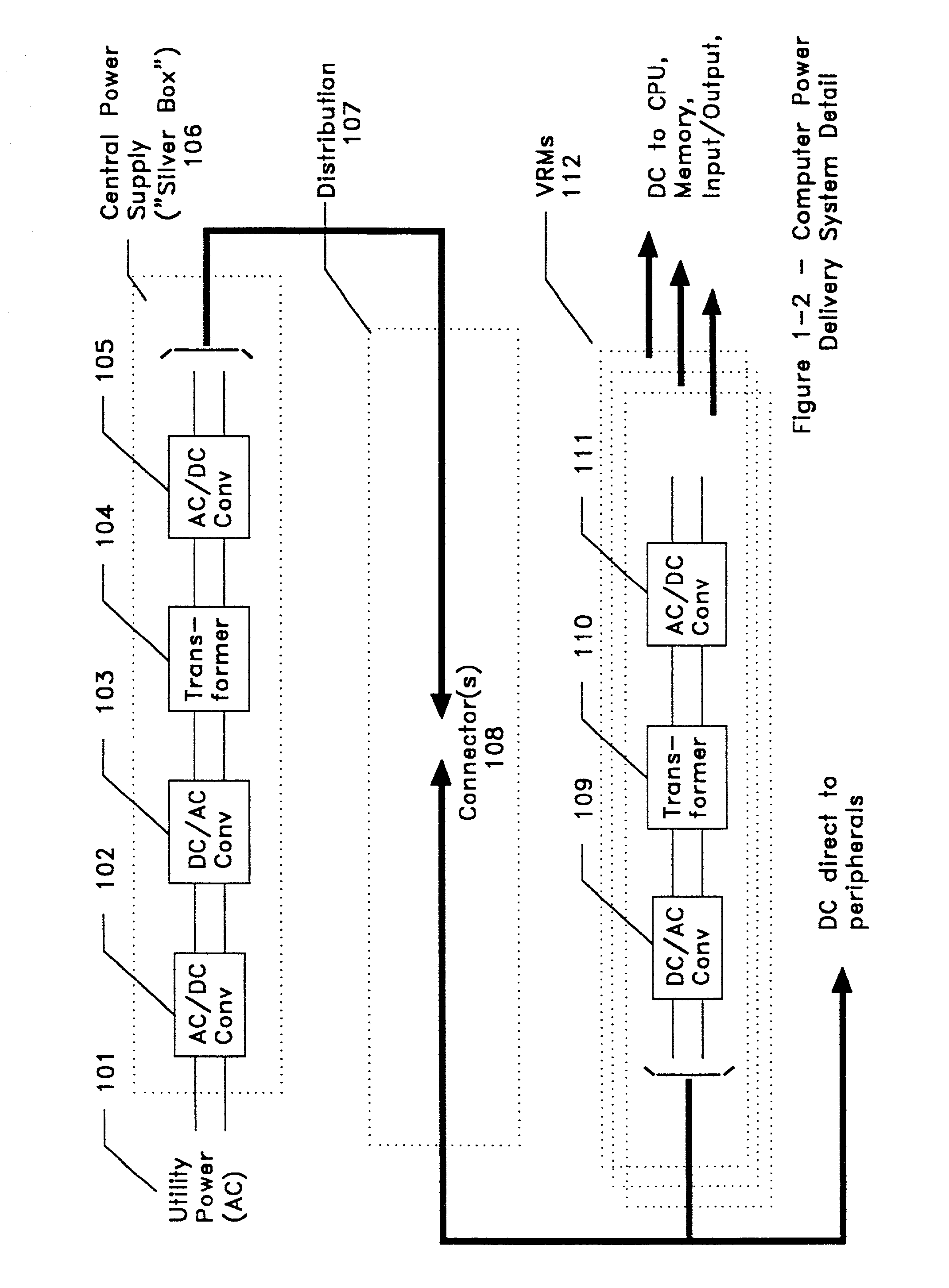 Multiple element rectification circuit