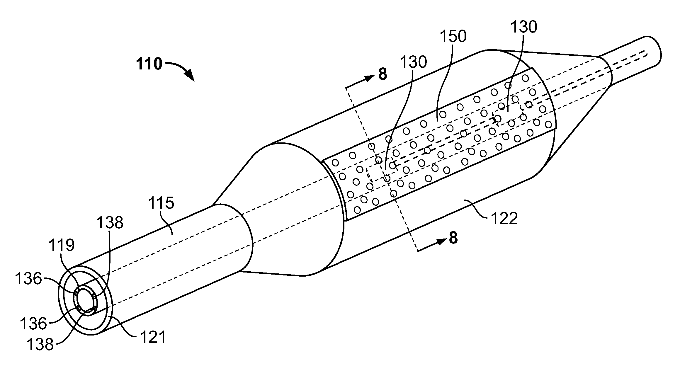 Delivery device for localized delivery of a therapeutic agent