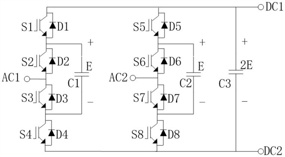 A multi-level full-bridge converter and a multi-level isolated bidirectional dc-dc converter