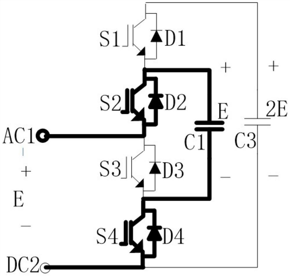 A multi-level full-bridge converter and a multi-level isolated bidirectional dc-dc converter