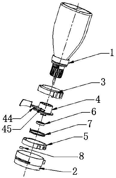 Automatic rotary locking switch system