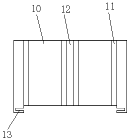Server and server-space-saving hard disk device