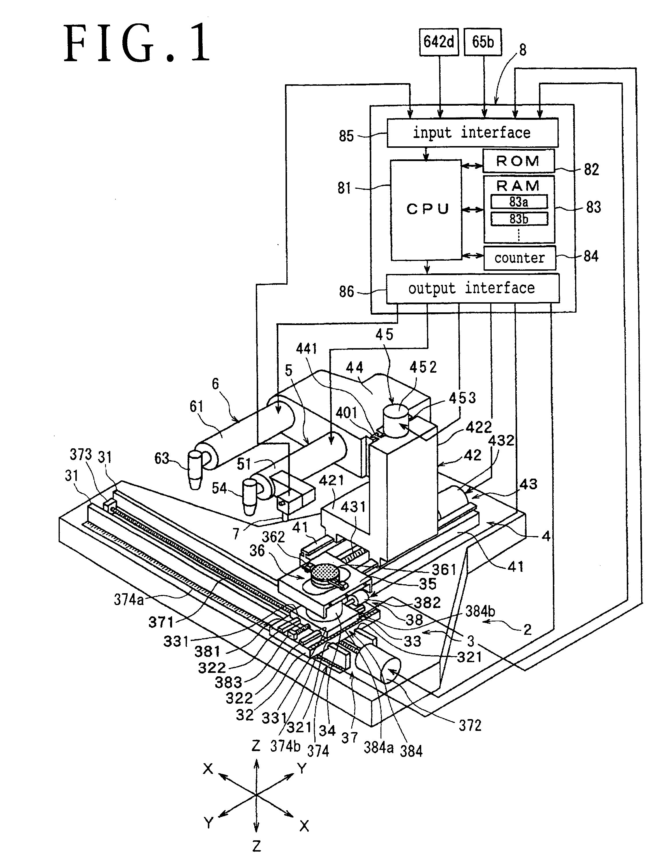 Measuring instrument and laser beam machine for wafer