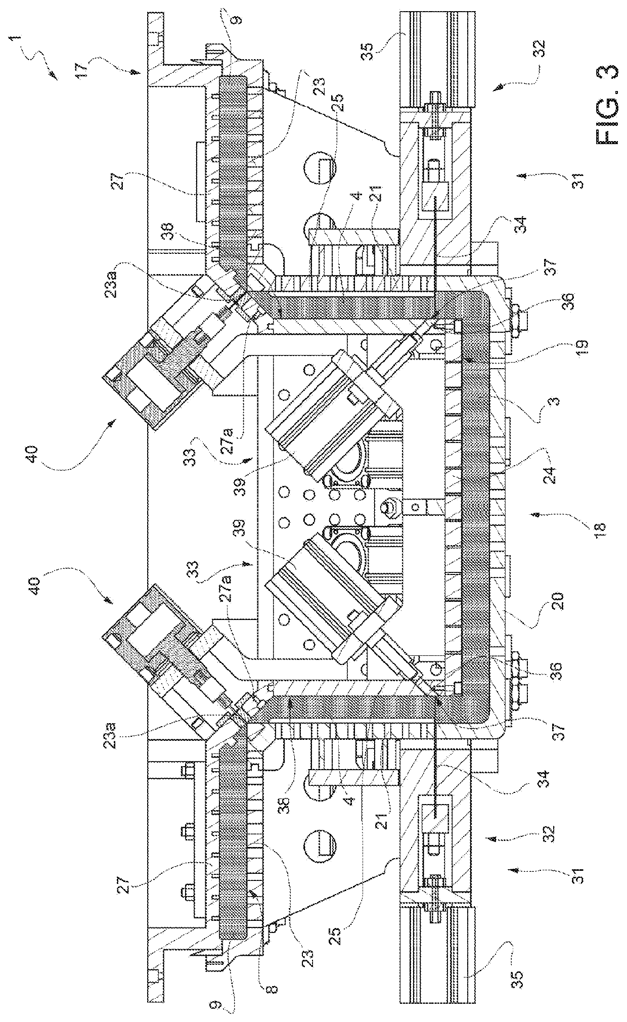 Method and mold for molding a foamed plastic foldable container, and container manufactured thereby