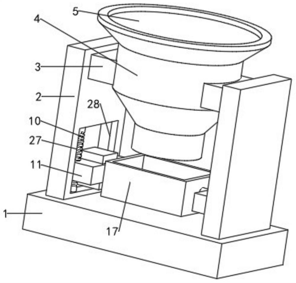 Feeding device for animal husbandry