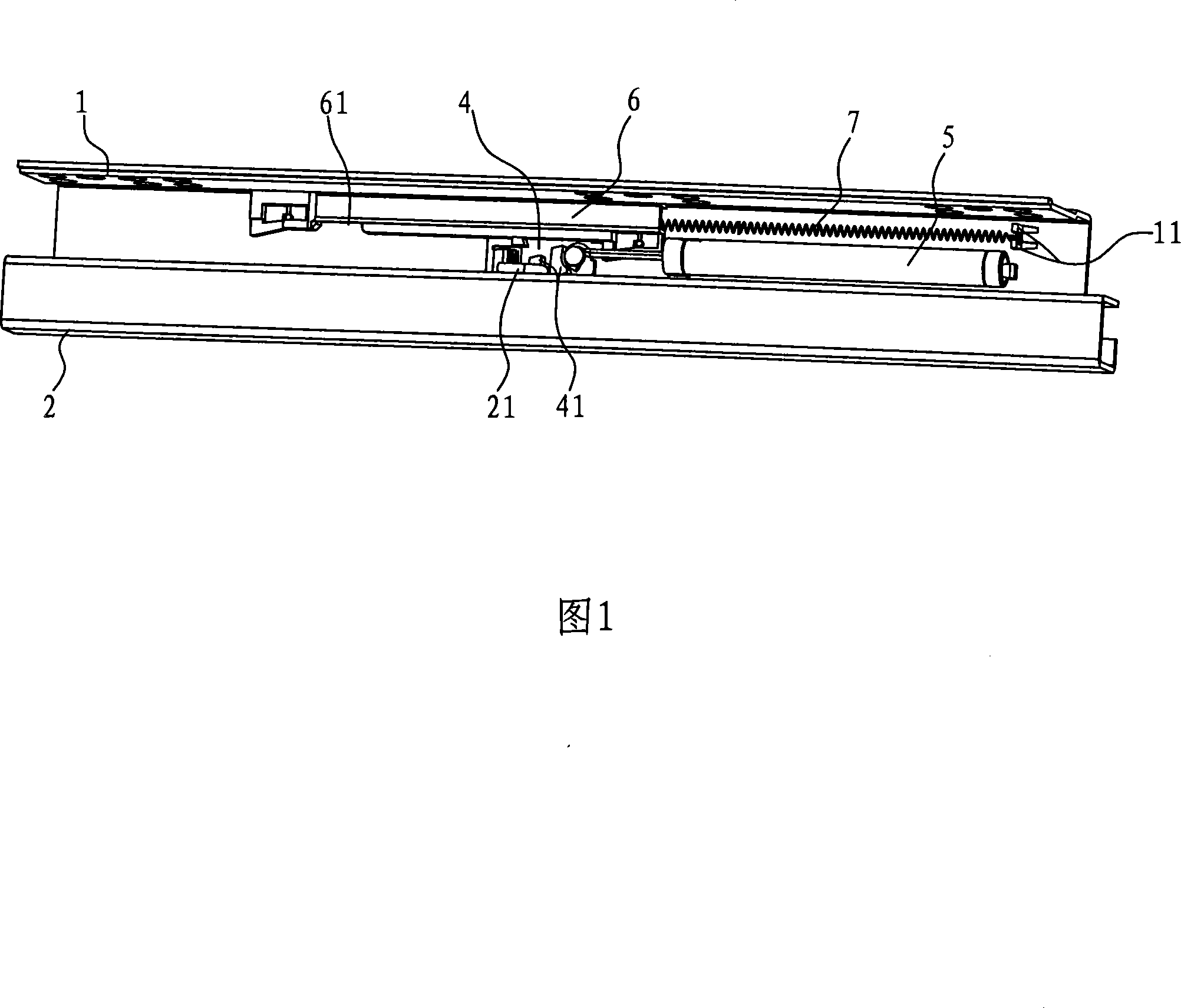 Hydraulic pressure reducible slideway equipment capable of hiding roller