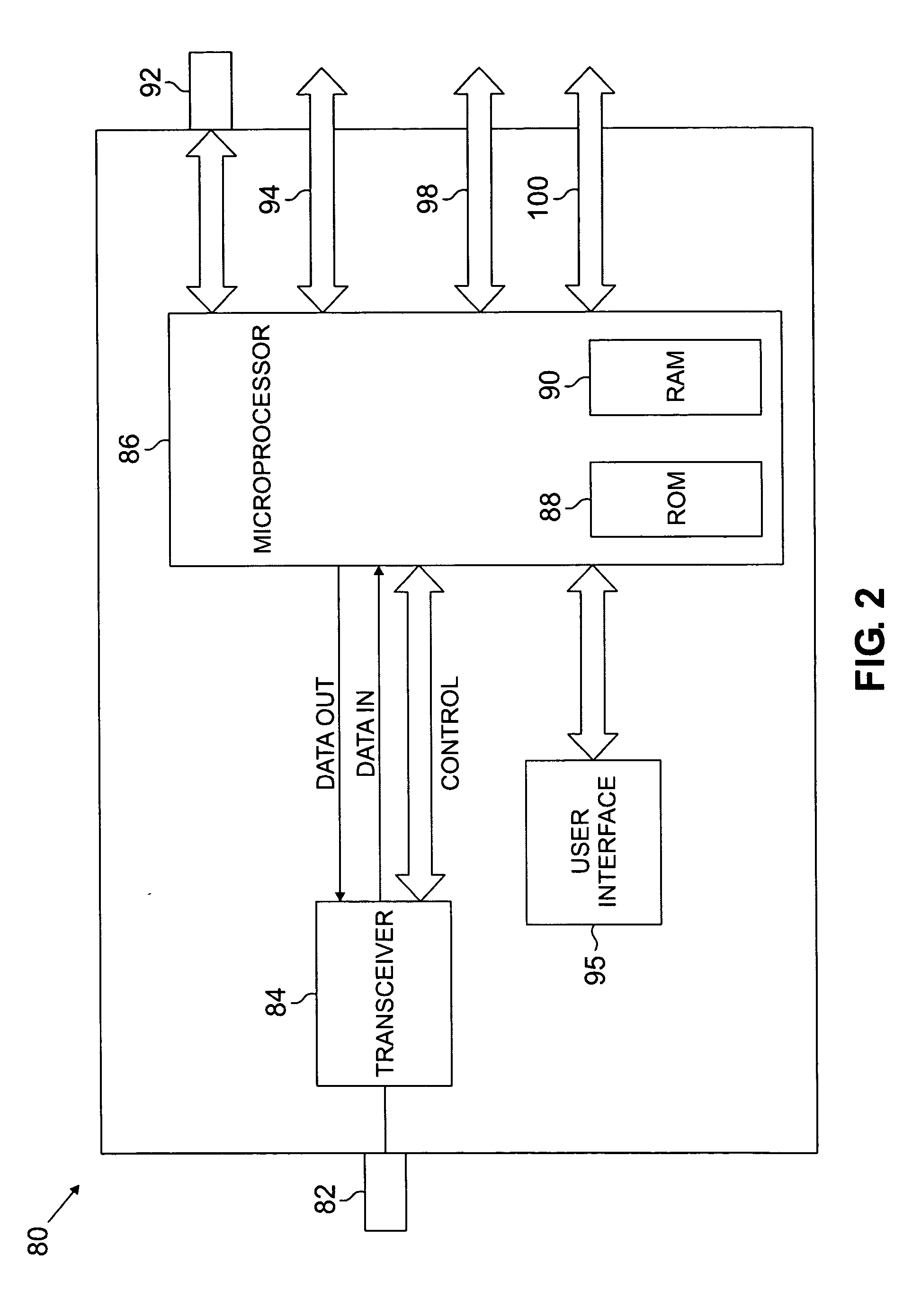 Method and apparatus for using a wireless controller in a wired security system