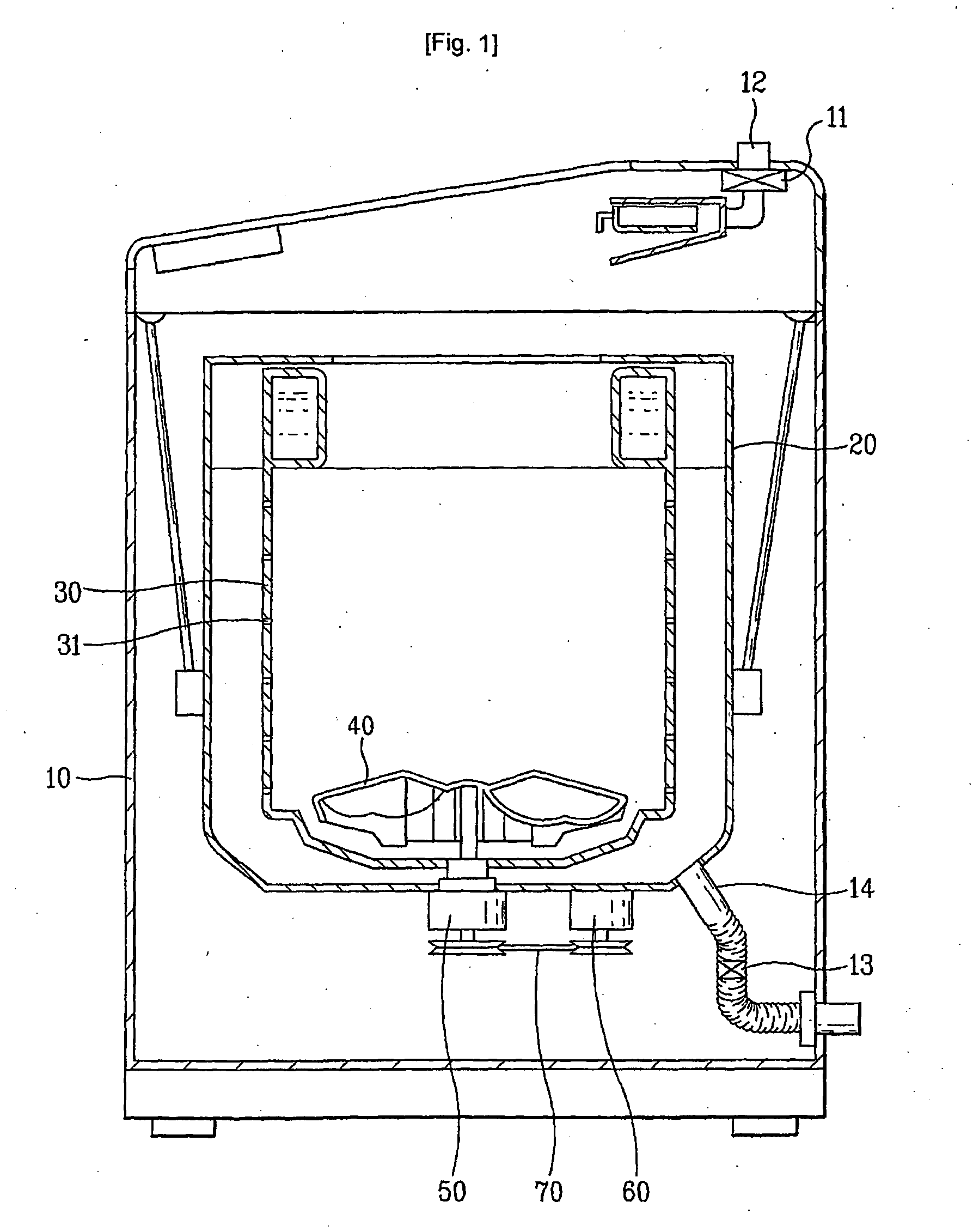 Method for cleaning a tub in a washing machine and a washing machine performing the same