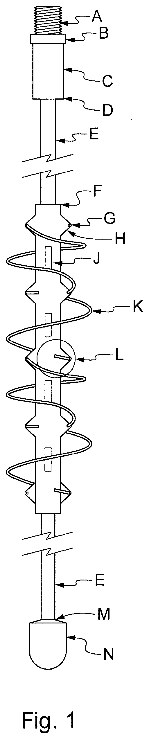 Wax cutting tool for removing wax from an oil well tubing