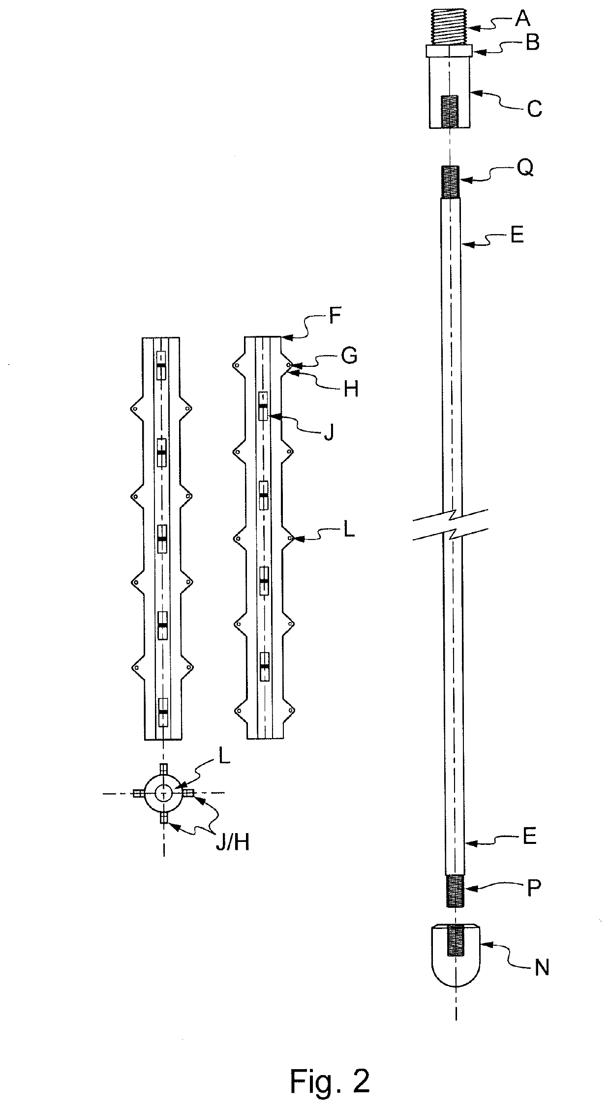 Wax cutting tool for removing wax from an oil well tubing