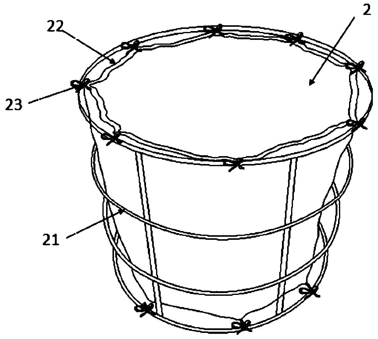 Device and method for cleaning and sterilizing nauplii of shrimps by slow flowing water