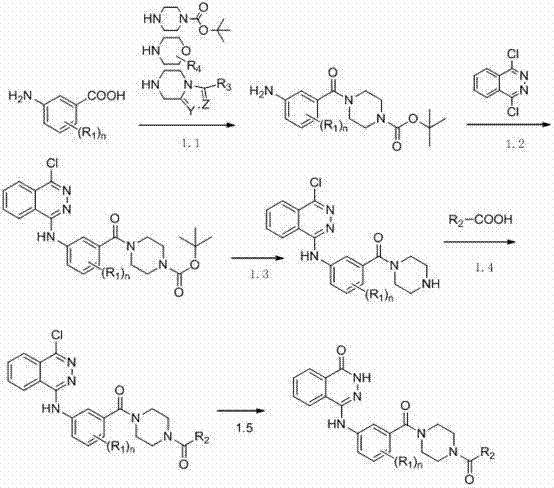 Novel phthalazinone derivatives and uses thereof