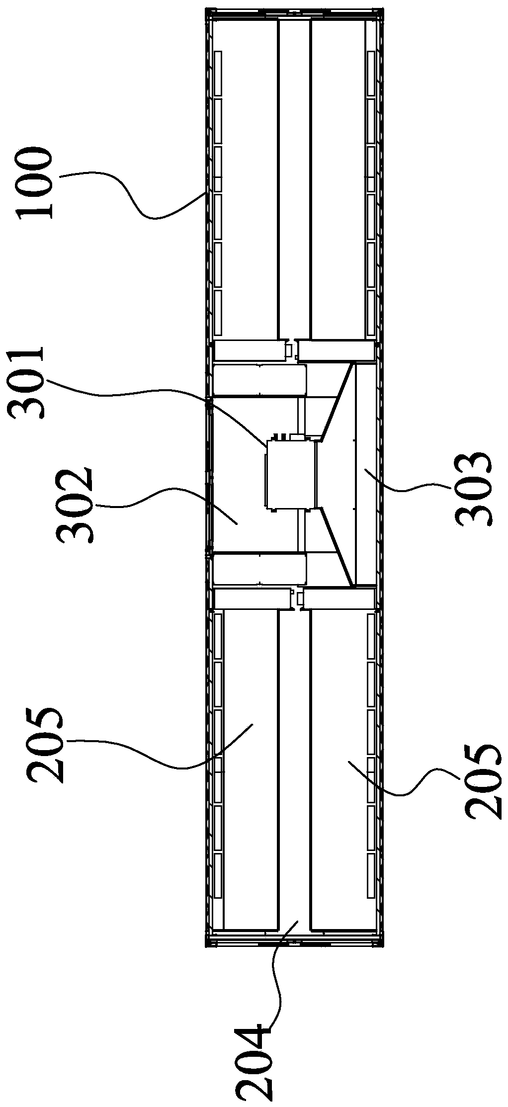 Battery PACK cooling assembly, energy storage container and cooling method