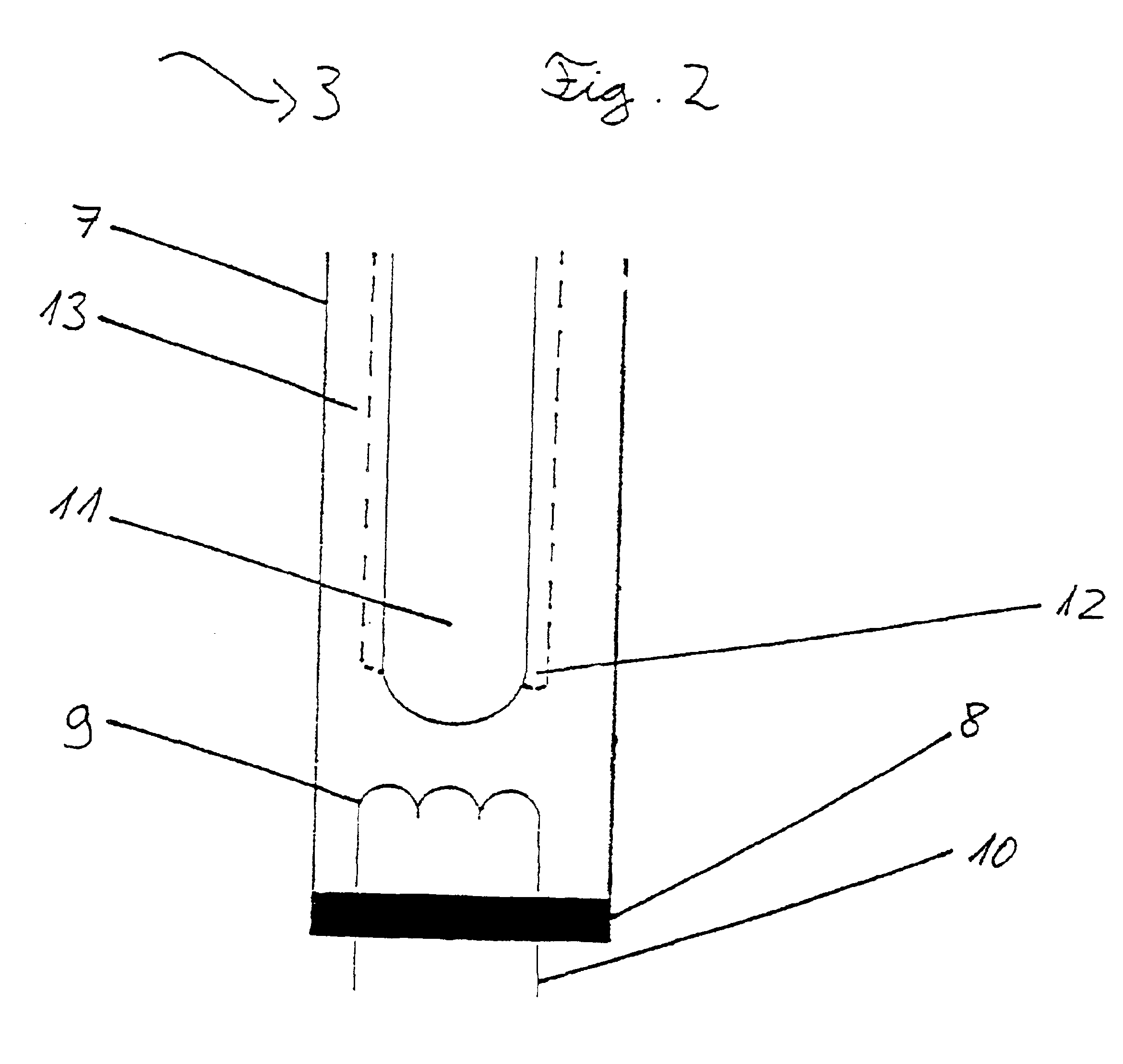 Fluorescent film with luminescent particles