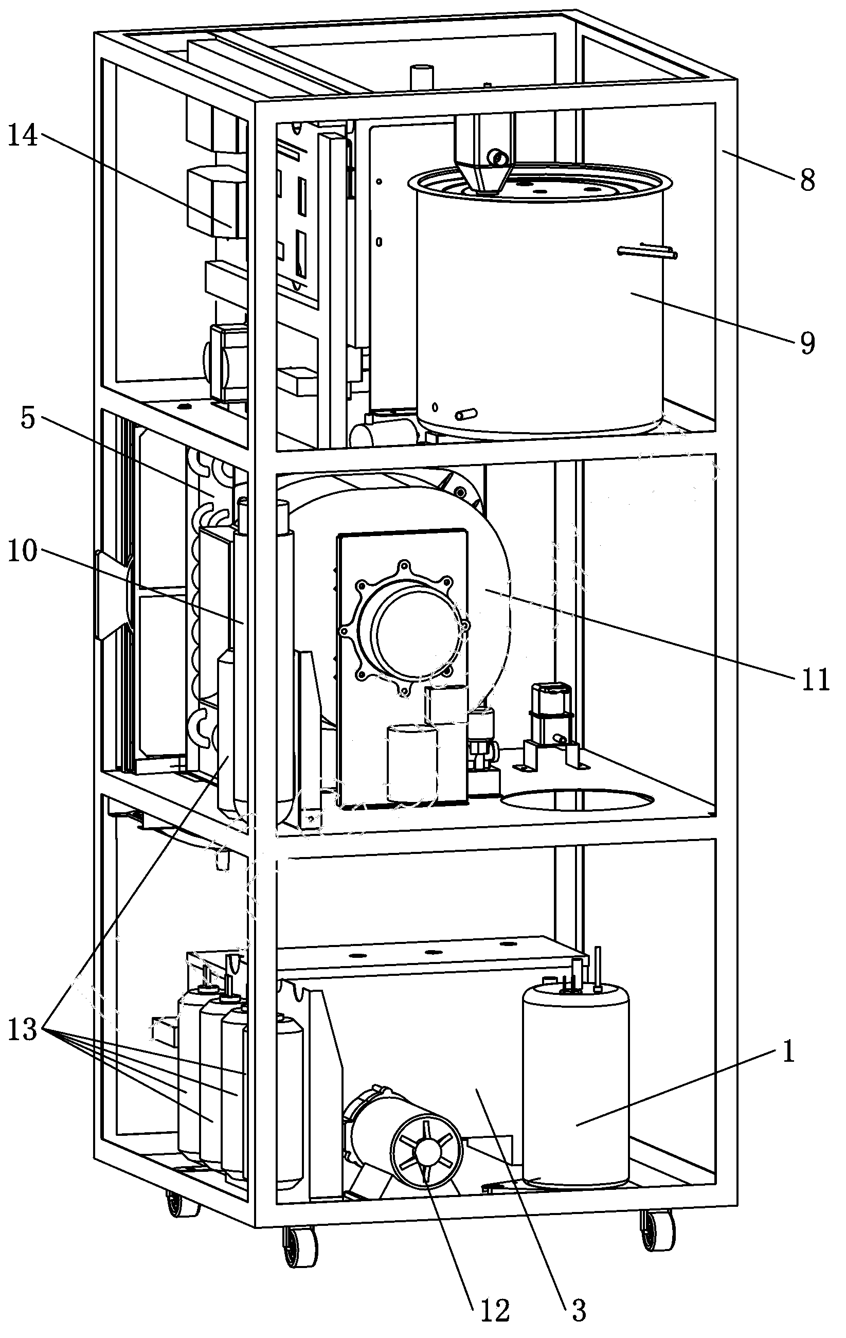 Water making machine and intelligent control method thereof
