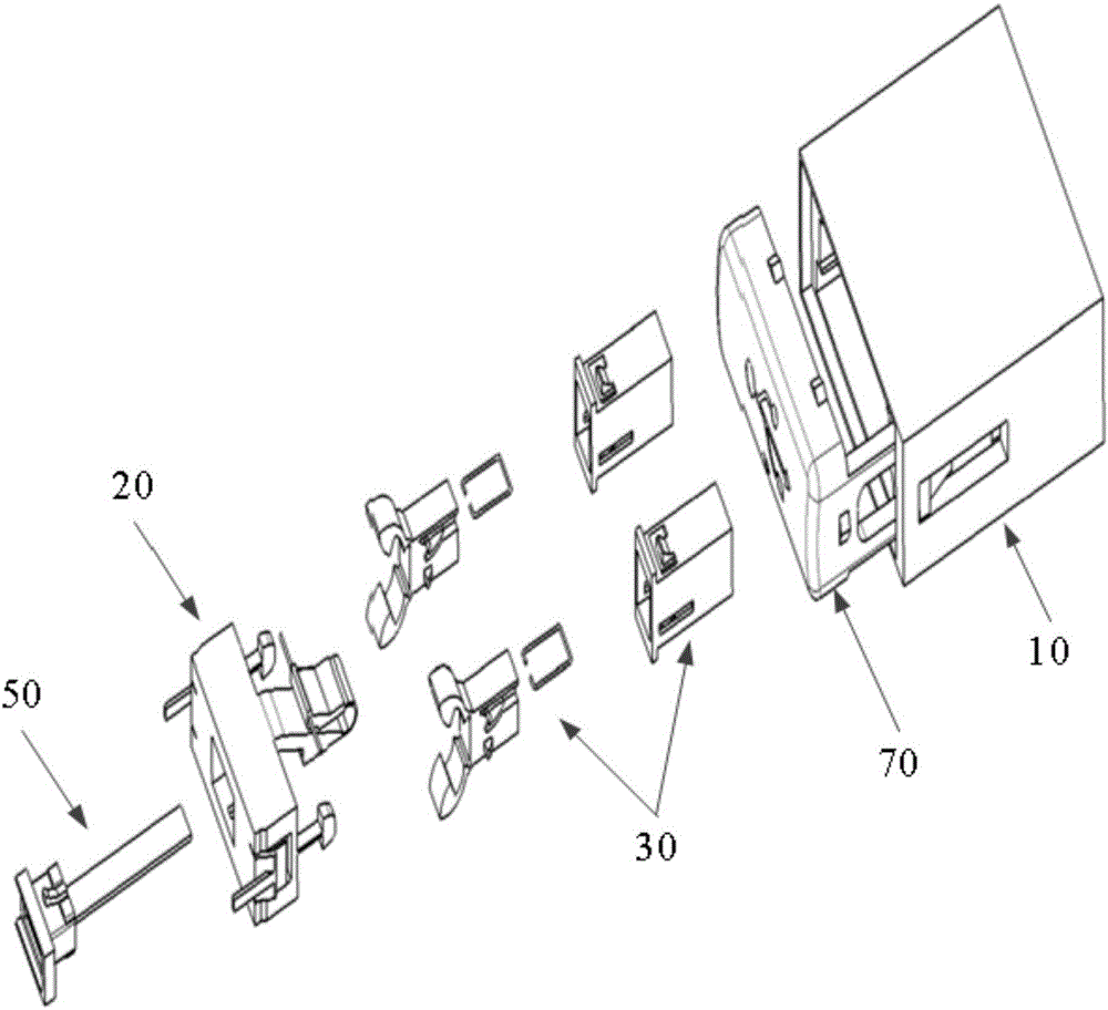 USB interface installation device