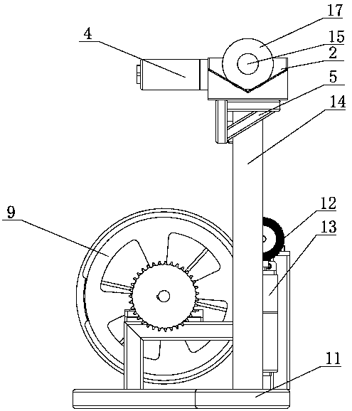 Cannon wiping machine