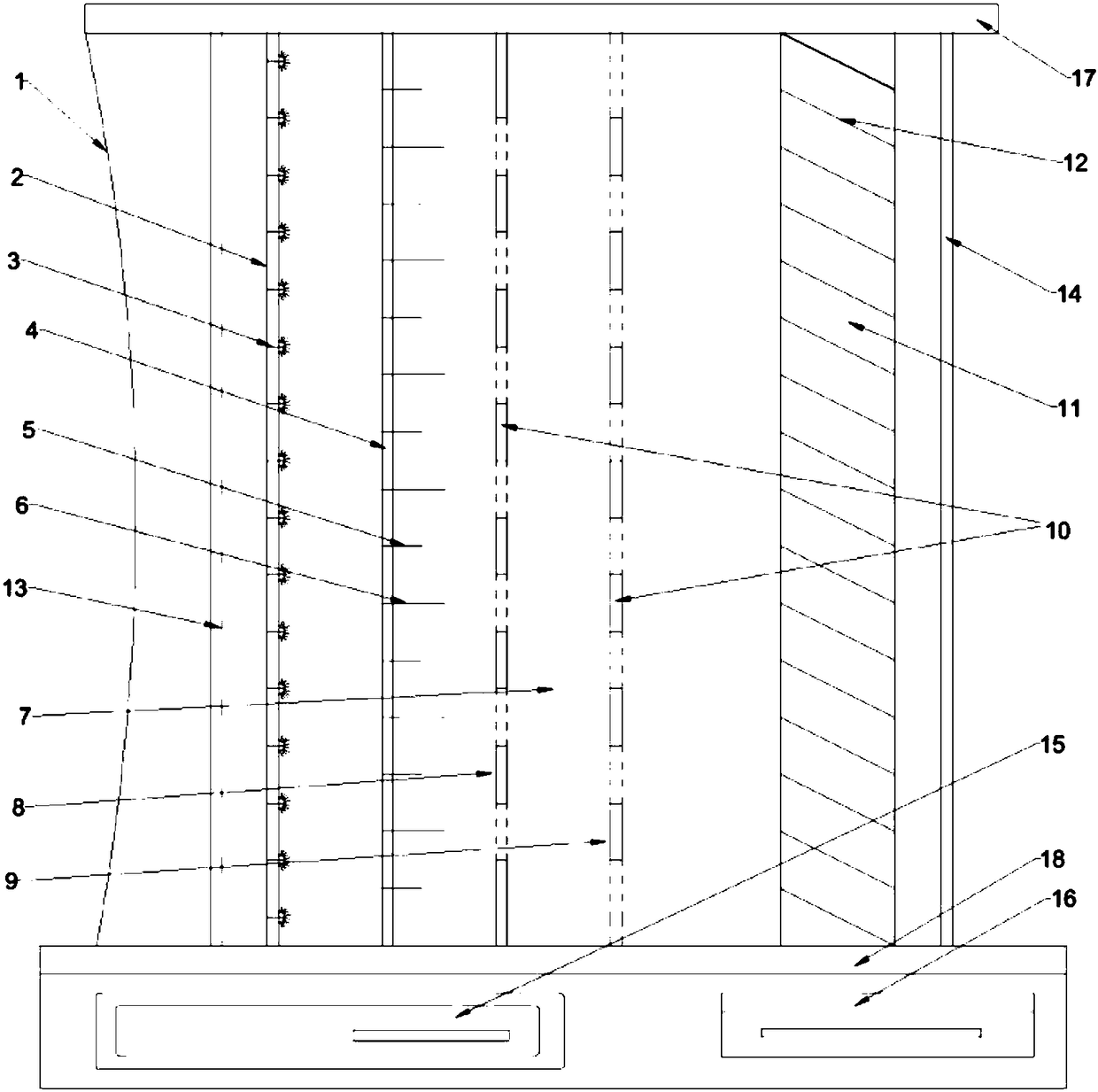 Electric mist combined air purification apparatus for construction sites