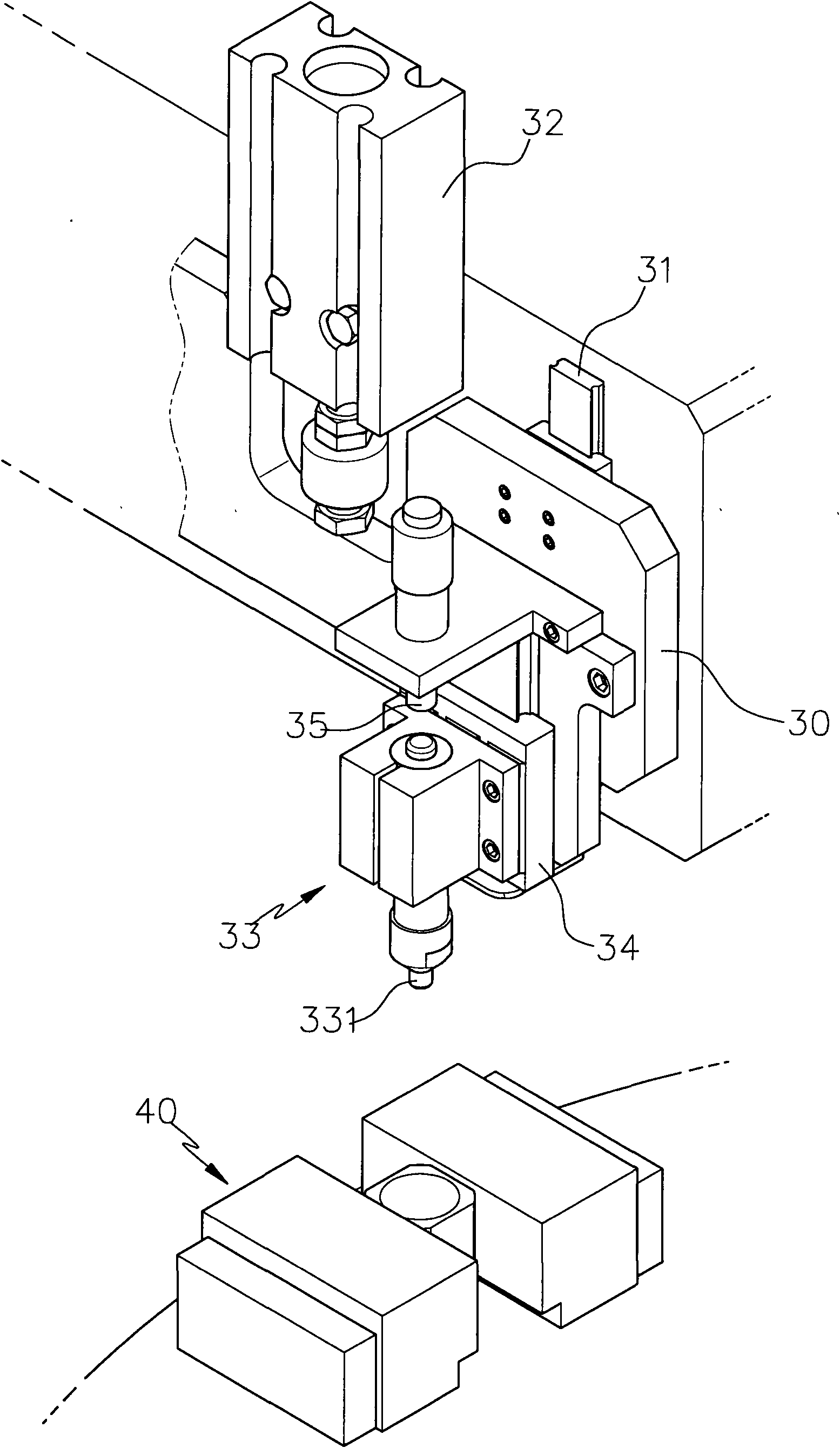 Pressing device capable of aligning lens with lens barrel and pressing method thereof