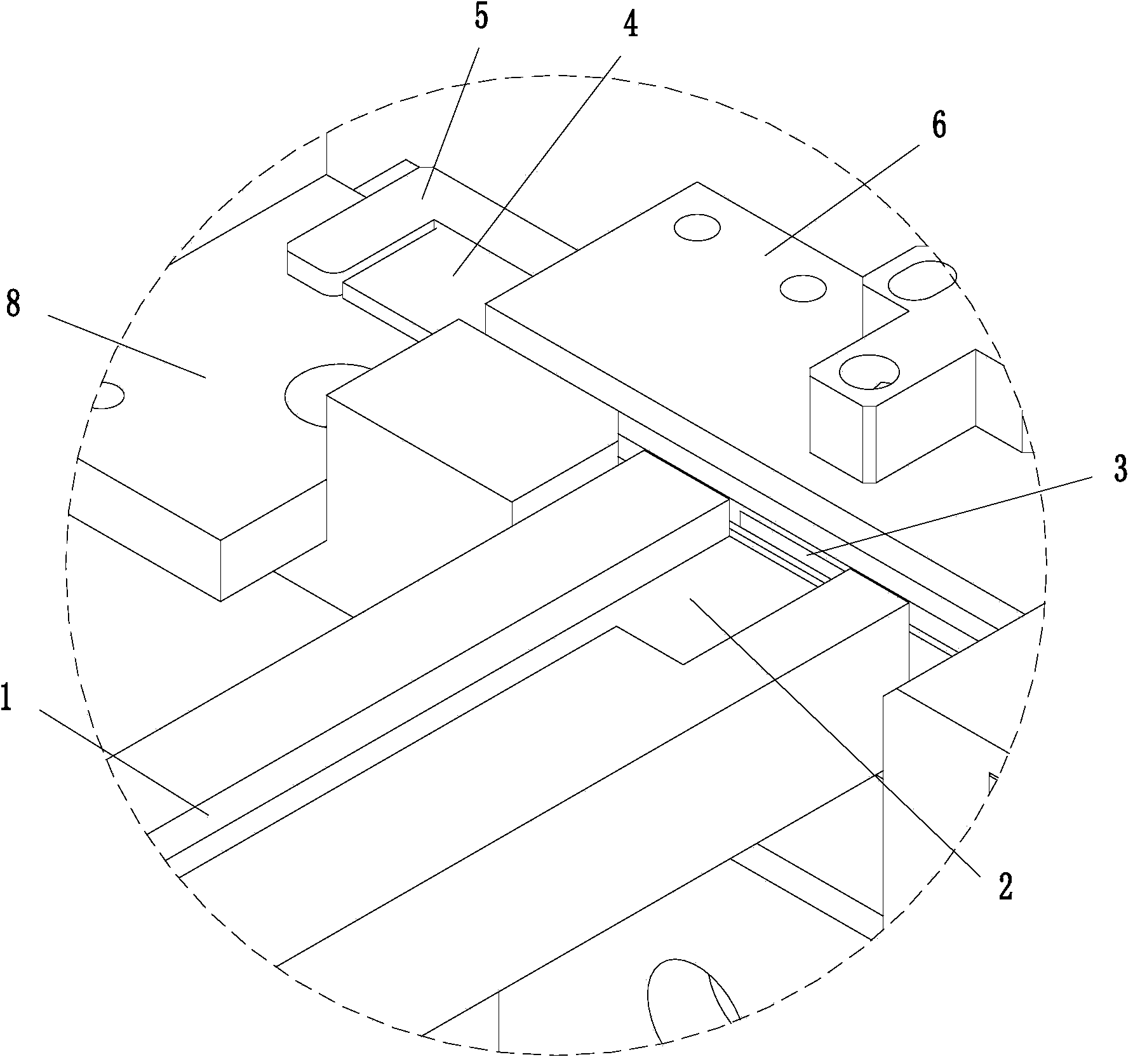 Novel material distribution mechanism