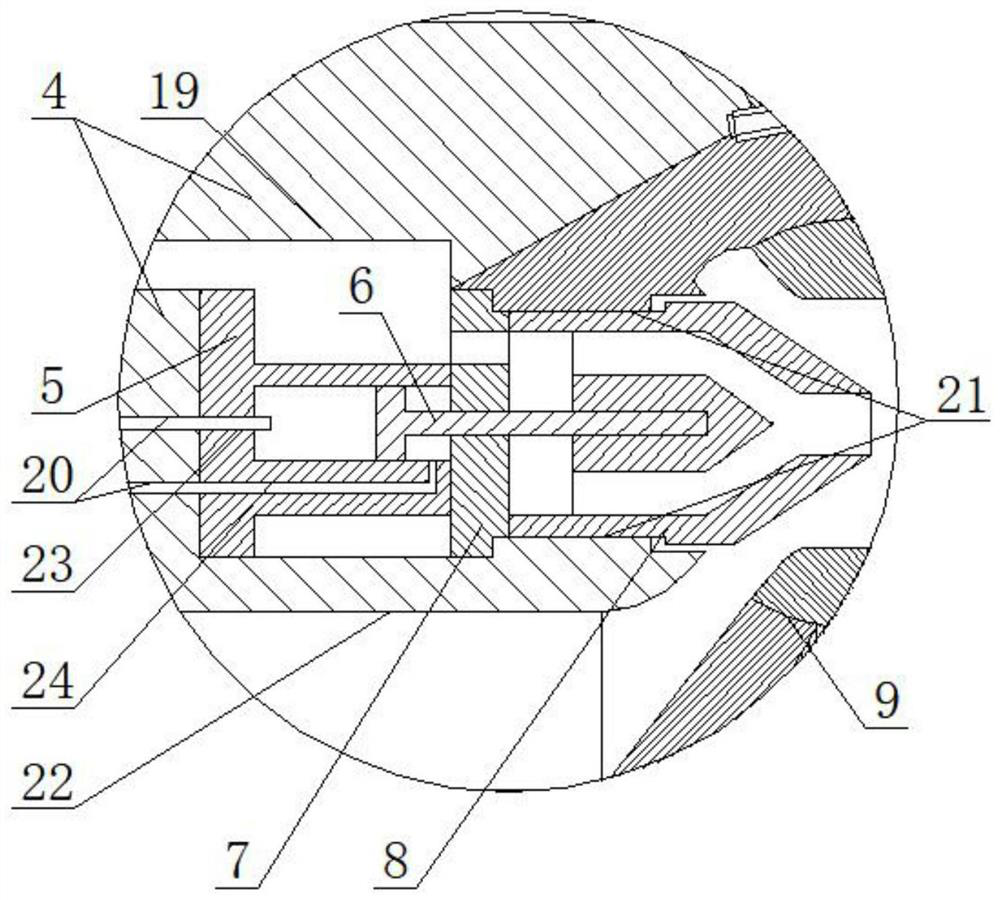 A sewage collection intelligent control interface valve and variable control method