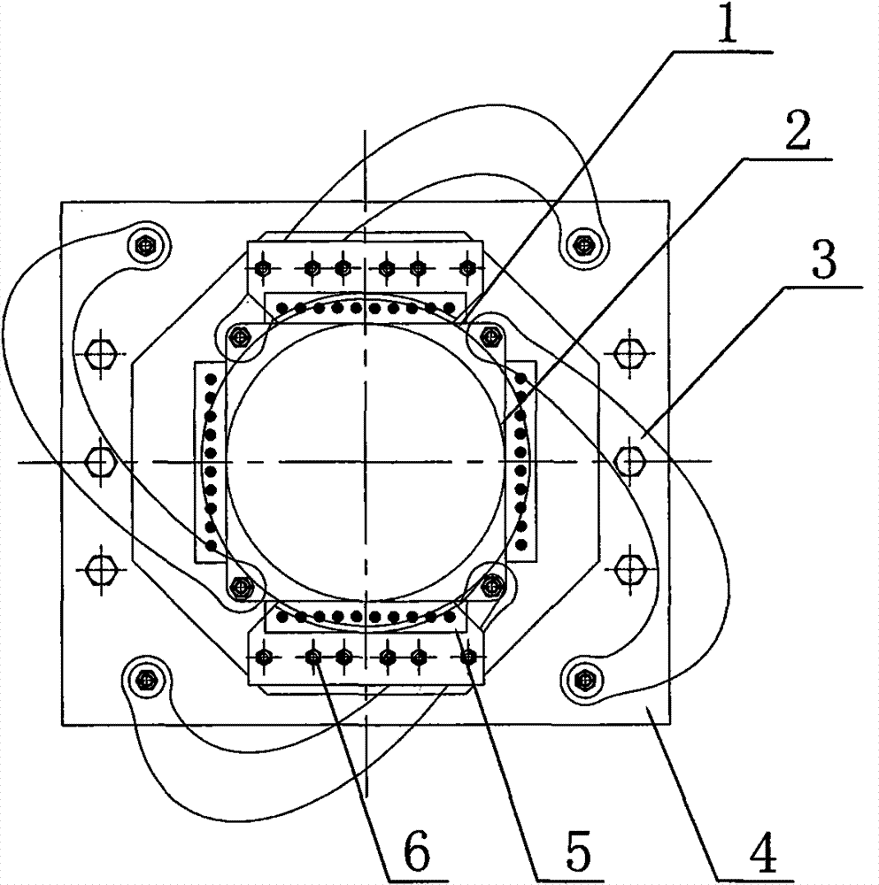Non-linear damping radiation vibration absorption and isolation support
