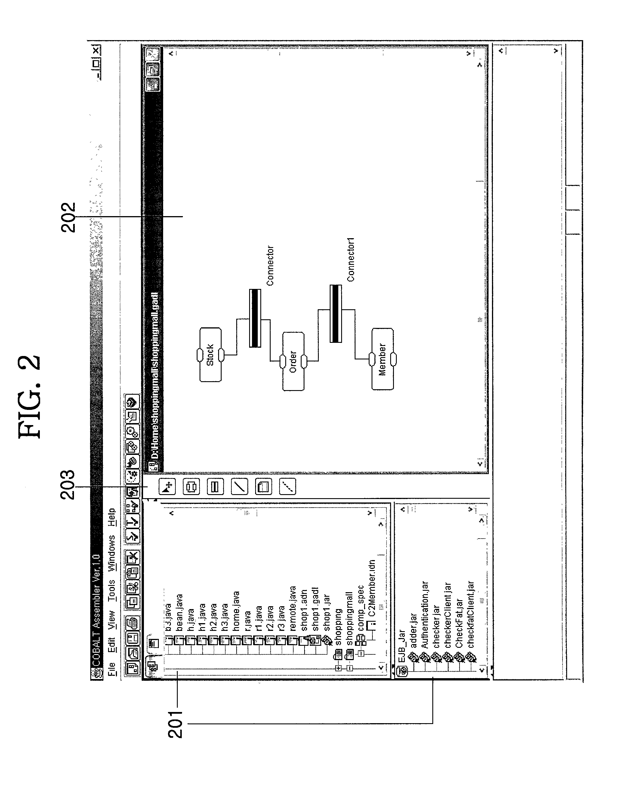 Method and apparatus for assembling Enterprise JavaBeans components