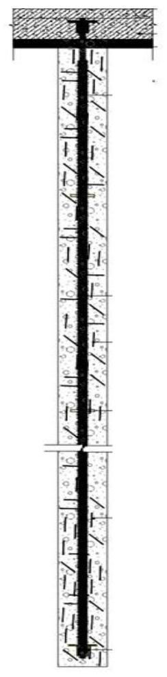 Prestressed and non-prestressed heat-shrinkable sleeve anti-corrosion anchor rod