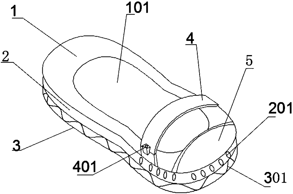 Anti-skid slipper